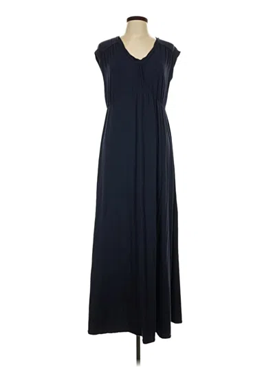 Pre-owned Garnet Hill Casual Dress In Black