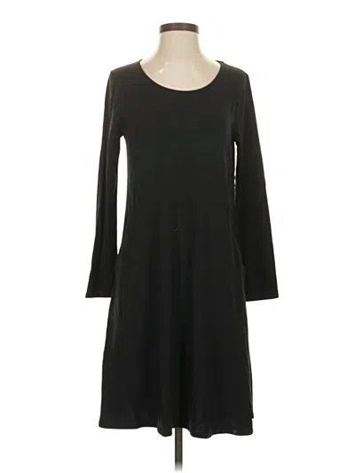 Pre-owned Garnet Hill Casual Dress In Black