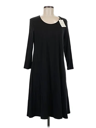 Pre-owned Garnet Hill Casual Dress In Black