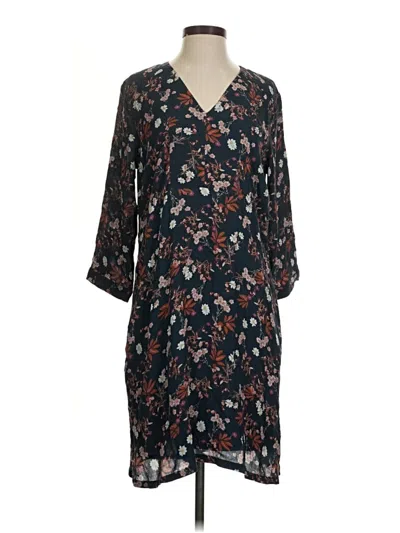 Pre-owned Garnet Hill Casual Dress In Black