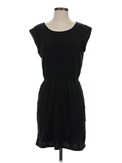 Pre-owned Garnet Hill Casual Dress In Black