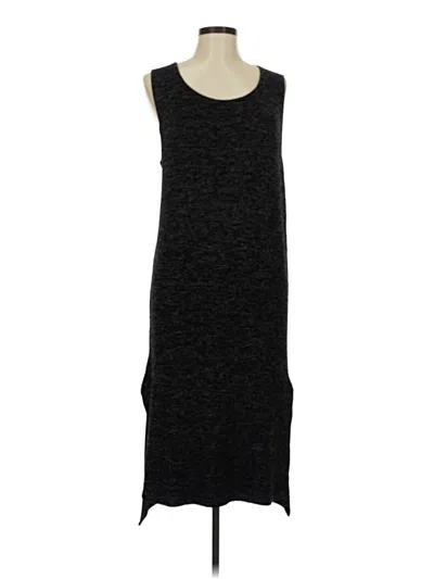 Pre-owned Garnet Hill Casual Dress In Black