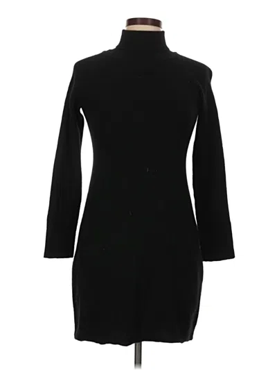 Pre-owned Garnet Hill Casual Dress In Black