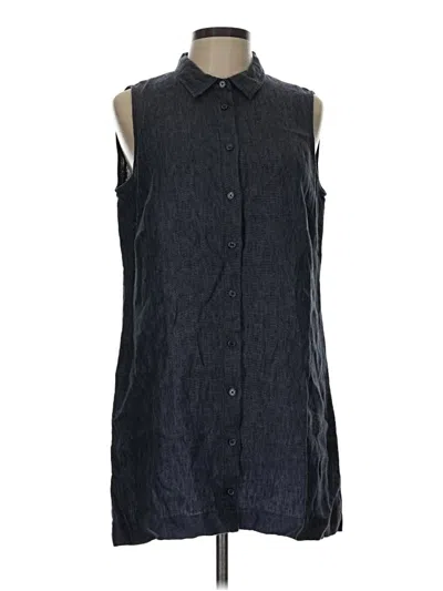 Pre-owned Garnet Hill Casual Dress In Black