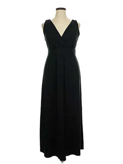 Pre-owned Garnet Hill Casual Dress In Black