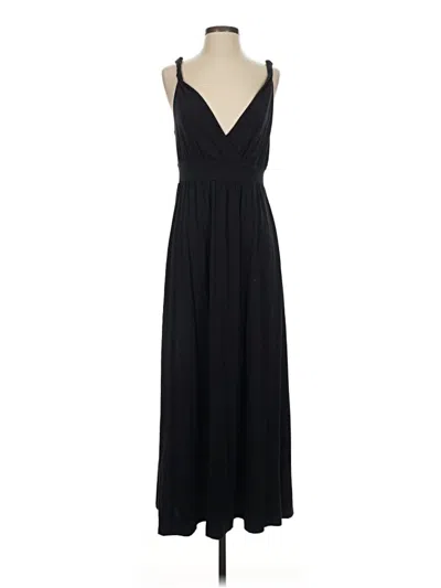 Pre-owned Garnet Hill Casual Dress In Black