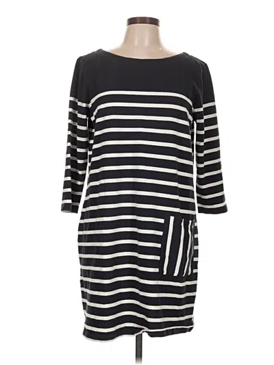 Pre-owned Garnet Hill Casual Dress In Black
