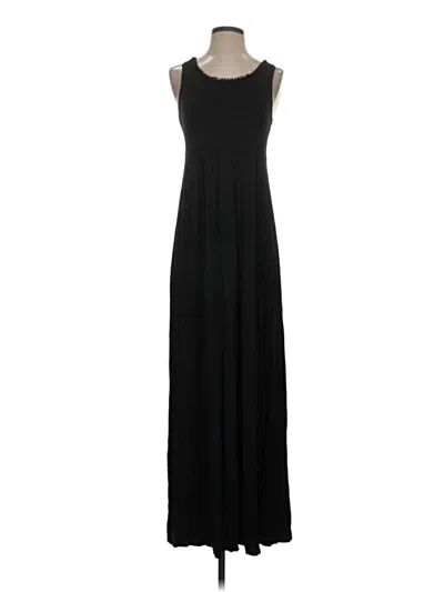Pre-owned Garnet Hill Casual Dress In Black