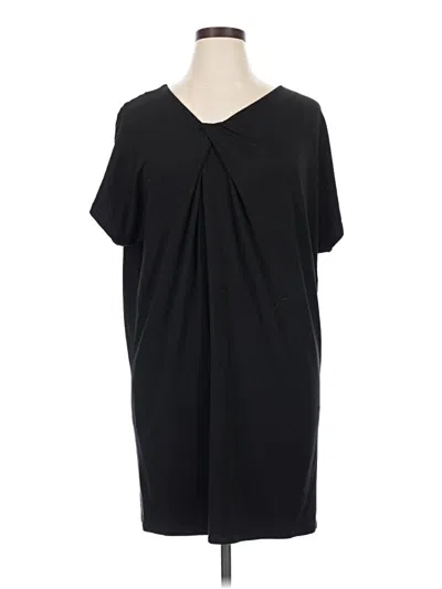 Pre-owned Garnet Hill Casual Dress In Black