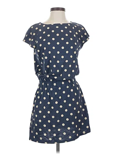 Pre-owned Garnet Hill Casual Dress In Blue