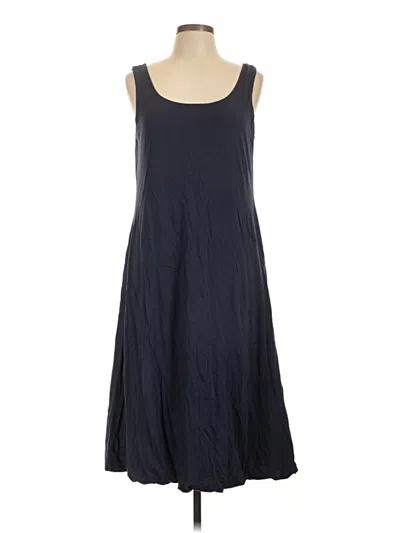 Pre-owned Garnet Hill Casual Dress In Blue