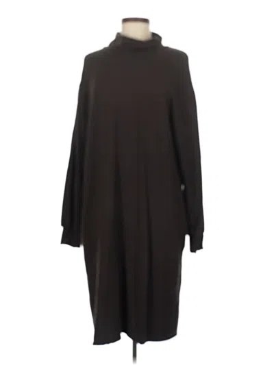 Pre-owned Garnet Hill Casual Dress In Brown
