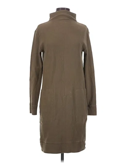 Pre-owned Garnet Hill Casual Dress In Brown