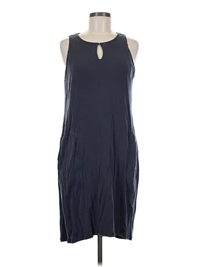 Pre-owned Garnet Hill Casual Dress In Gray