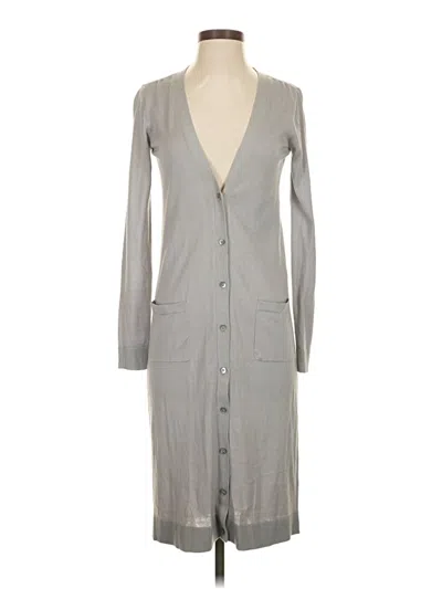 Pre-owned Garnet Hill Casual Dress In Gray