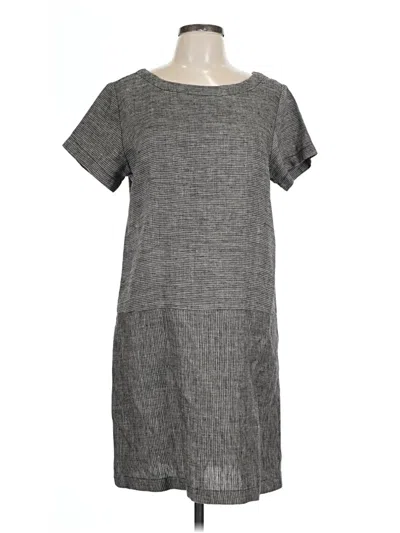 Pre-owned Garnet Hill Casual Dress In Gray