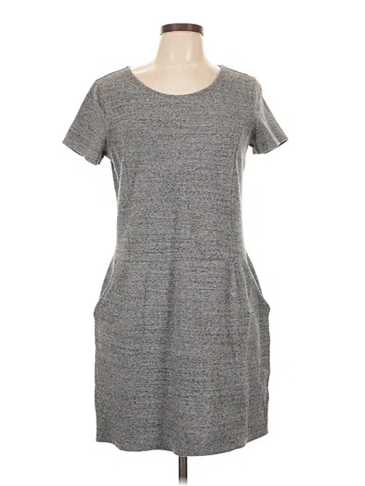 Pre-owned Garnet Hill Casual Dress In Gray
