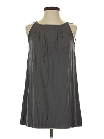 Pre-owned Garnet Hill Casual Dress In Gray
