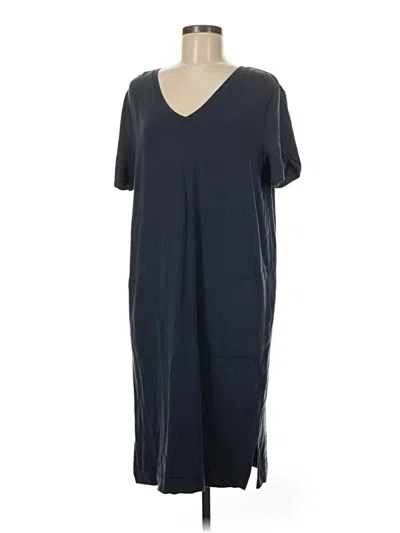 Pre-owned Garnet Hill Casual Dress In Gray