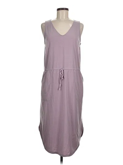 Pre-owned Garnet Hill Casual Dress In Gray