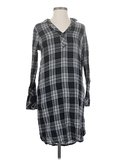 Pre-owned Garnet Hill Casual Dress In Gray