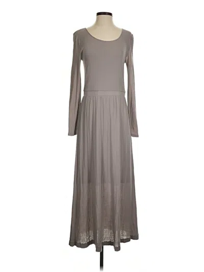 Pre-owned Garnet Hill Casual Dress In Gray
