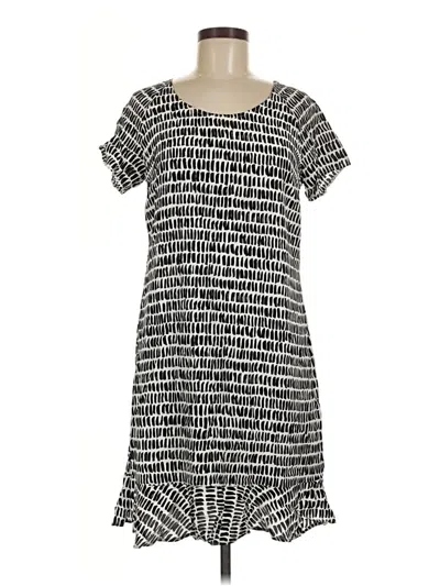 Pre-owned Garnet Hill Casual Dress In Gray