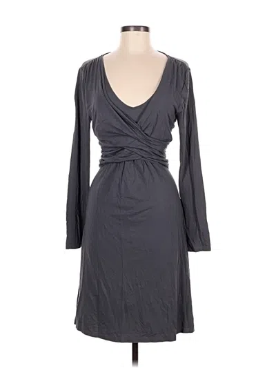 Pre-owned Garnet Hill Casual Dress In Gray