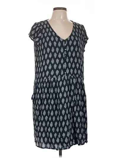 Pre-owned Garnet Hill Casual Dress In Gray