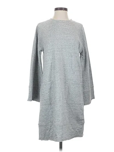 Pre-owned Garnet Hill Casual Dress In Gray