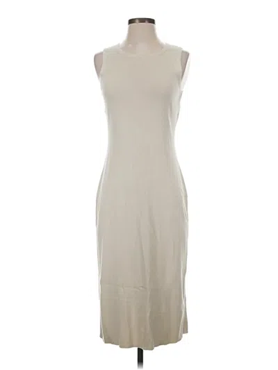 Pre-owned Garnet Hill Casual Dress In Ivory