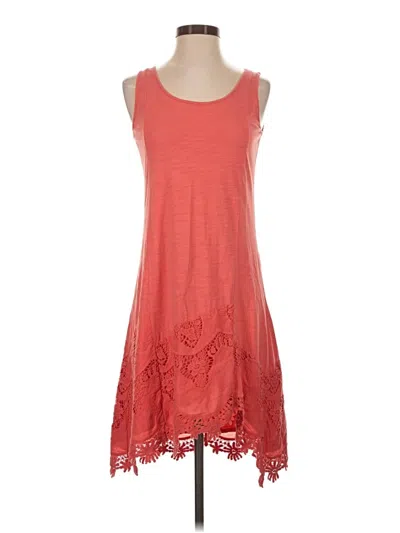 Pre-owned Garnet Hill Casual Dress In Orange