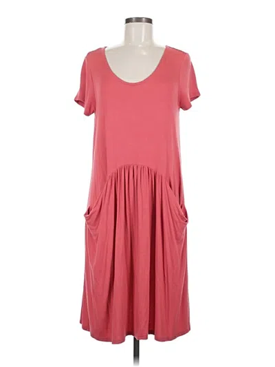 Pre-owned Garnet Hill Casual Dress In Pink