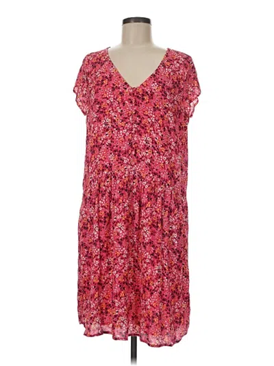 Pre-owned Garnet Hill Casual Dress In Pink