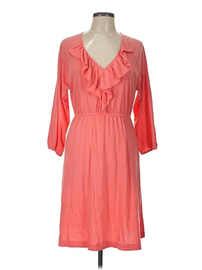 Pre-owned Garnet Hill Casual Dress In Pink