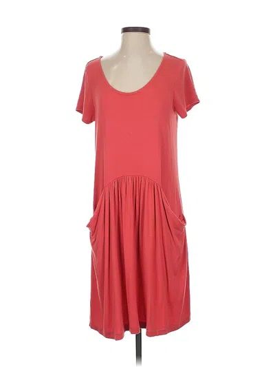 Pre-owned Garnet Hill Casual Dress In Red