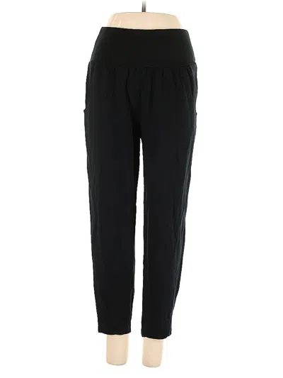 Pre-owned Garnet Hill Casual Pants In Black