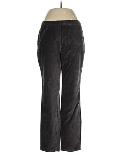 Pre-owned Garnet Hill Casual Pants In Black