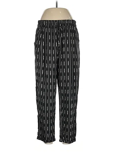 Pre-owned Garnet Hill Casual Pants In Black