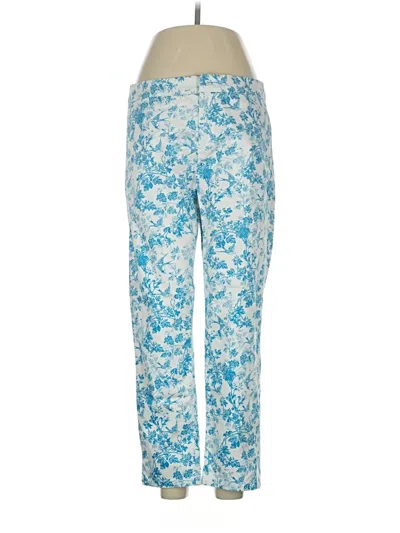 Pre-owned Garnet Hill Casual Pants In Blue