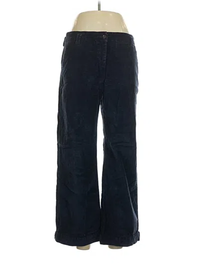 Pre-owned Garnet Hill Casual Pants In Blue