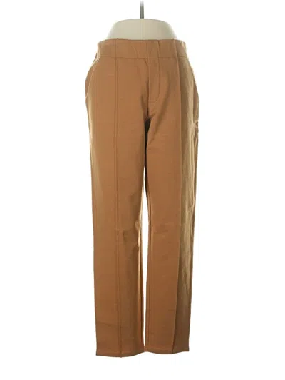 Pre-owned Garnet Hill Casual Pants In Brown