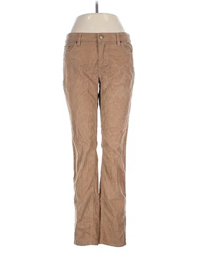 Pre-owned Garnet Hill Casual Pants In Brown