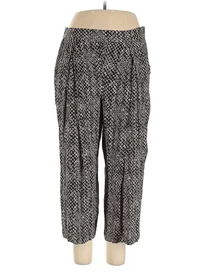 Pre-owned Garnet Hill Casual Pants In Gray