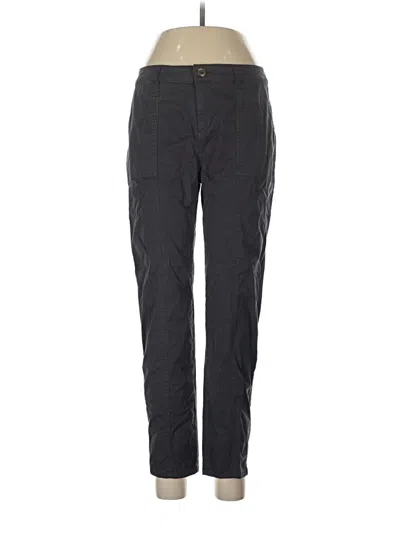Pre-owned Garnet Hill Casual Pants In Gray