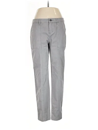 Pre-owned Garnet Hill Casual Pants In Gray