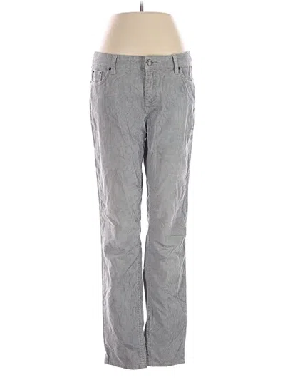 Pre-owned Garnet Hill Casual Pants In Gray