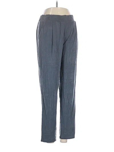 Pre-owned Garnet Hill Casual Pants In Gray