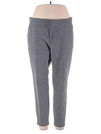 Pre-owned Garnet Hill Casual Pants In Gray