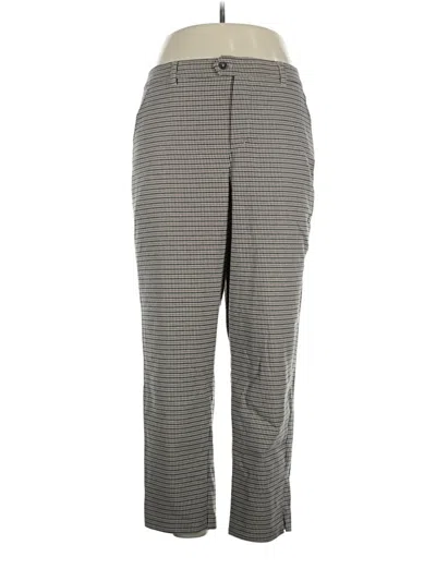 Pre-owned Garnet Hill Casual Pants In Gray